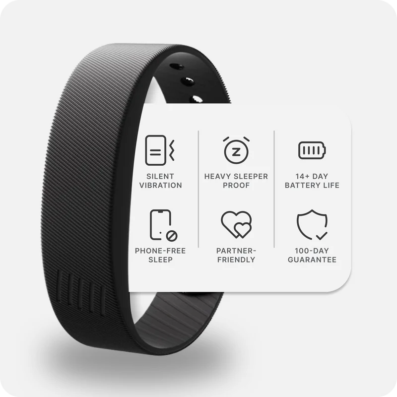 WakeBand™ Silent Alarm Watch